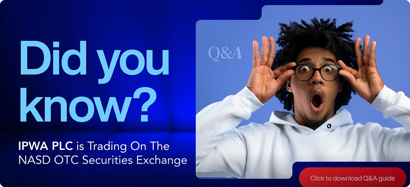 Did you know? IPWA PLC is trading on the NASD OTC Securities Exchange