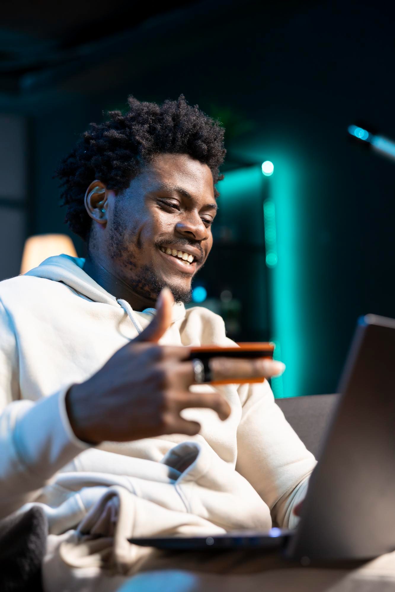 Investor reviewing a digital asset